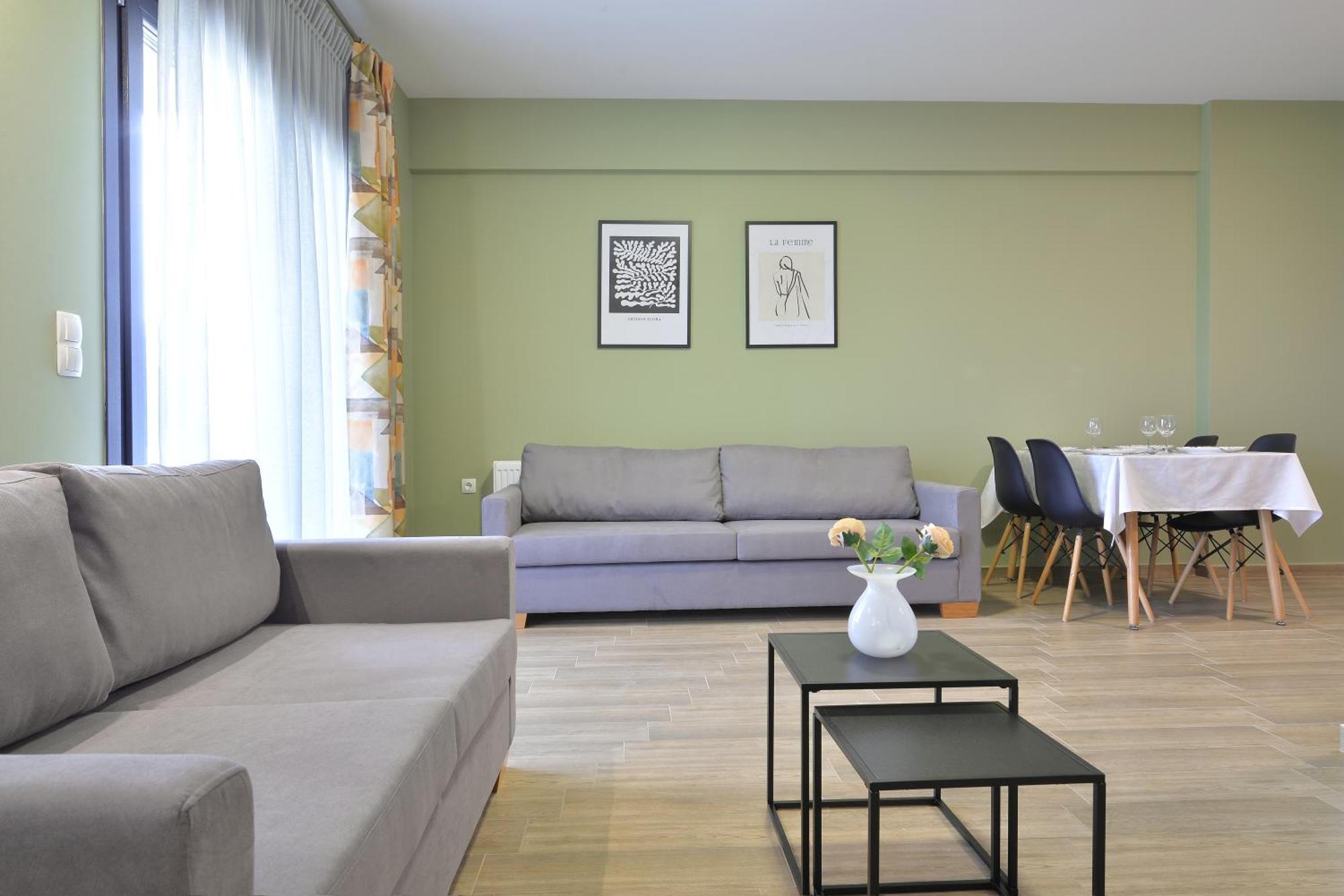 Niel Holiday Apartments, Panel Hospitality Homes & Villas Leptokaryá Exterior foto