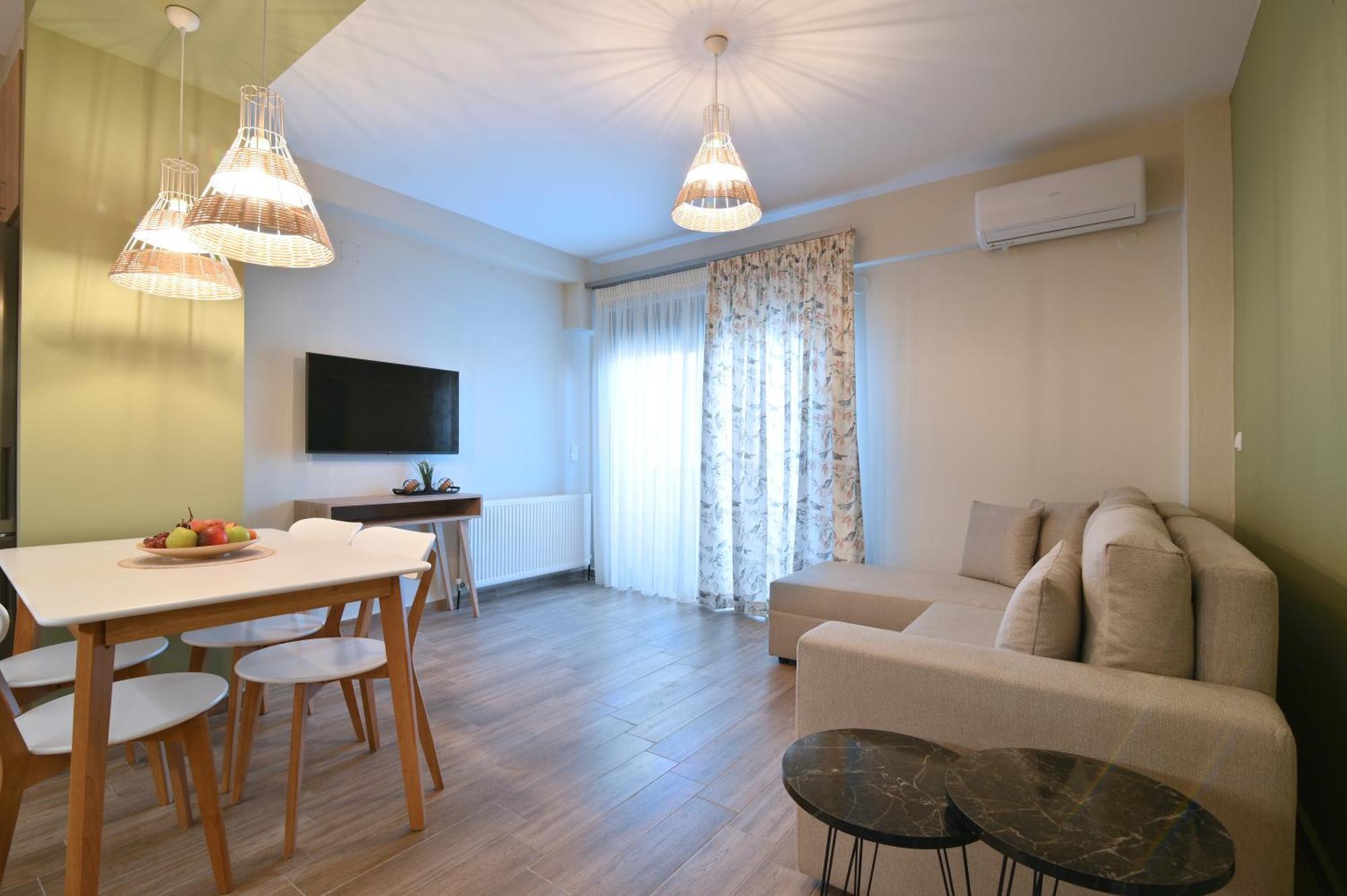 Niel Holiday Apartments, Panel Hospitality Homes & Villas Leptokaryá Exterior foto